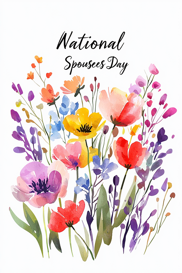 National Spouses Flowers  ecard