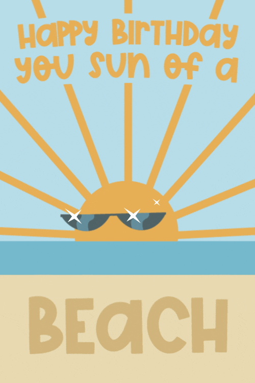 Sun Of A Beach ecard
