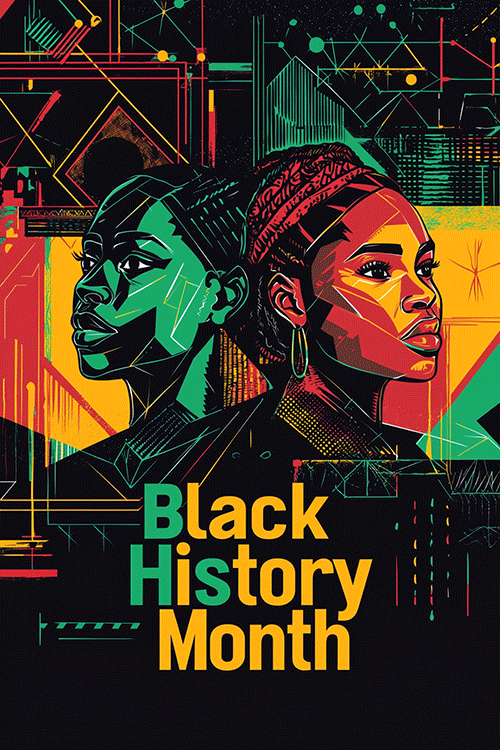 Black History Month Women ecard