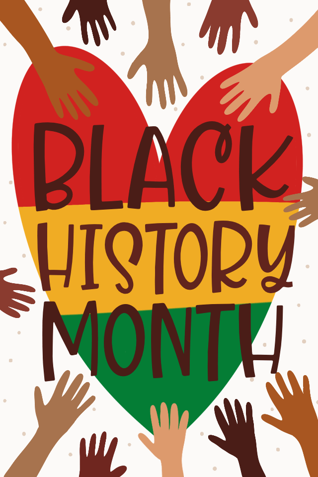 Black History Heart And Hands ecard