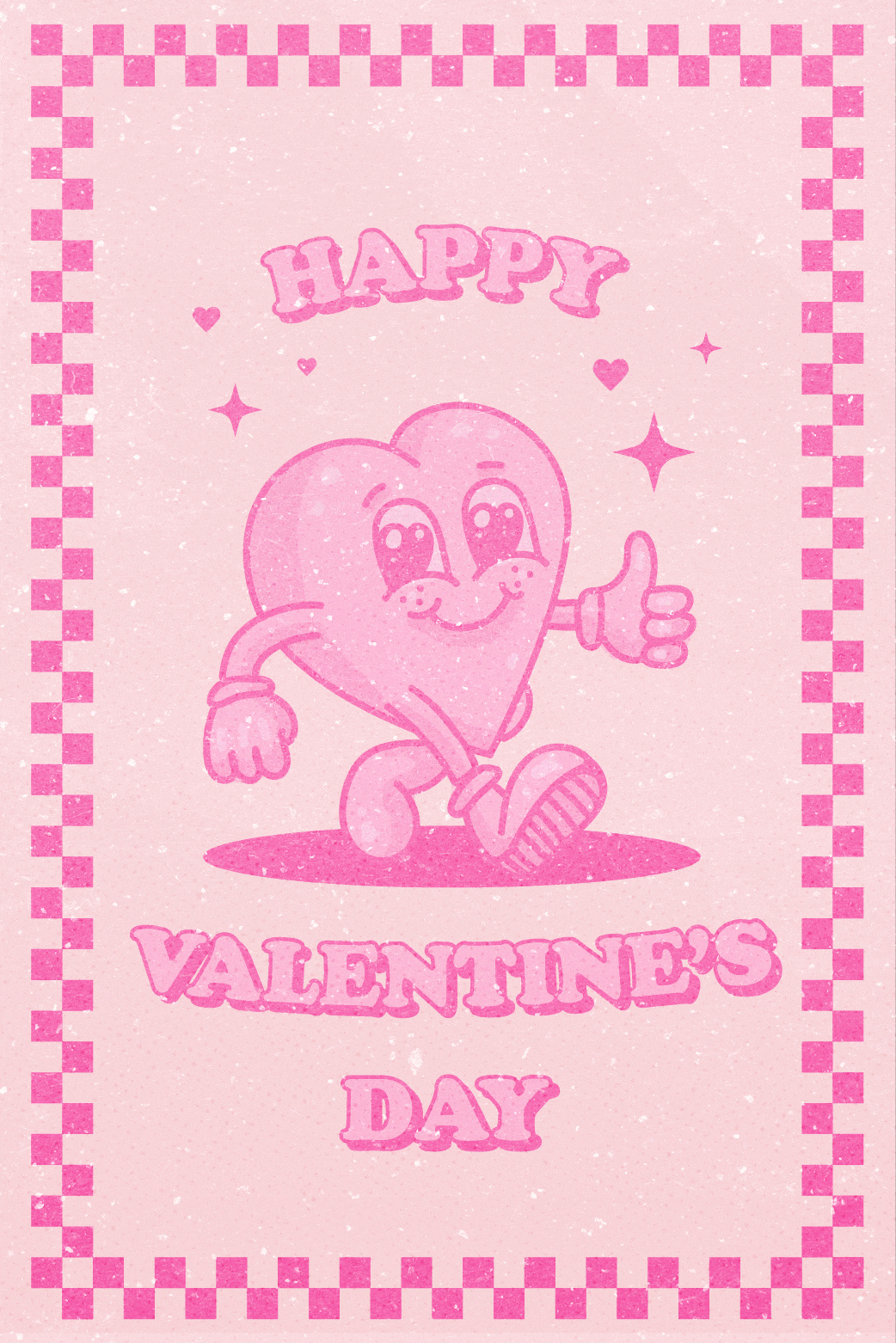 Heart Character ecard