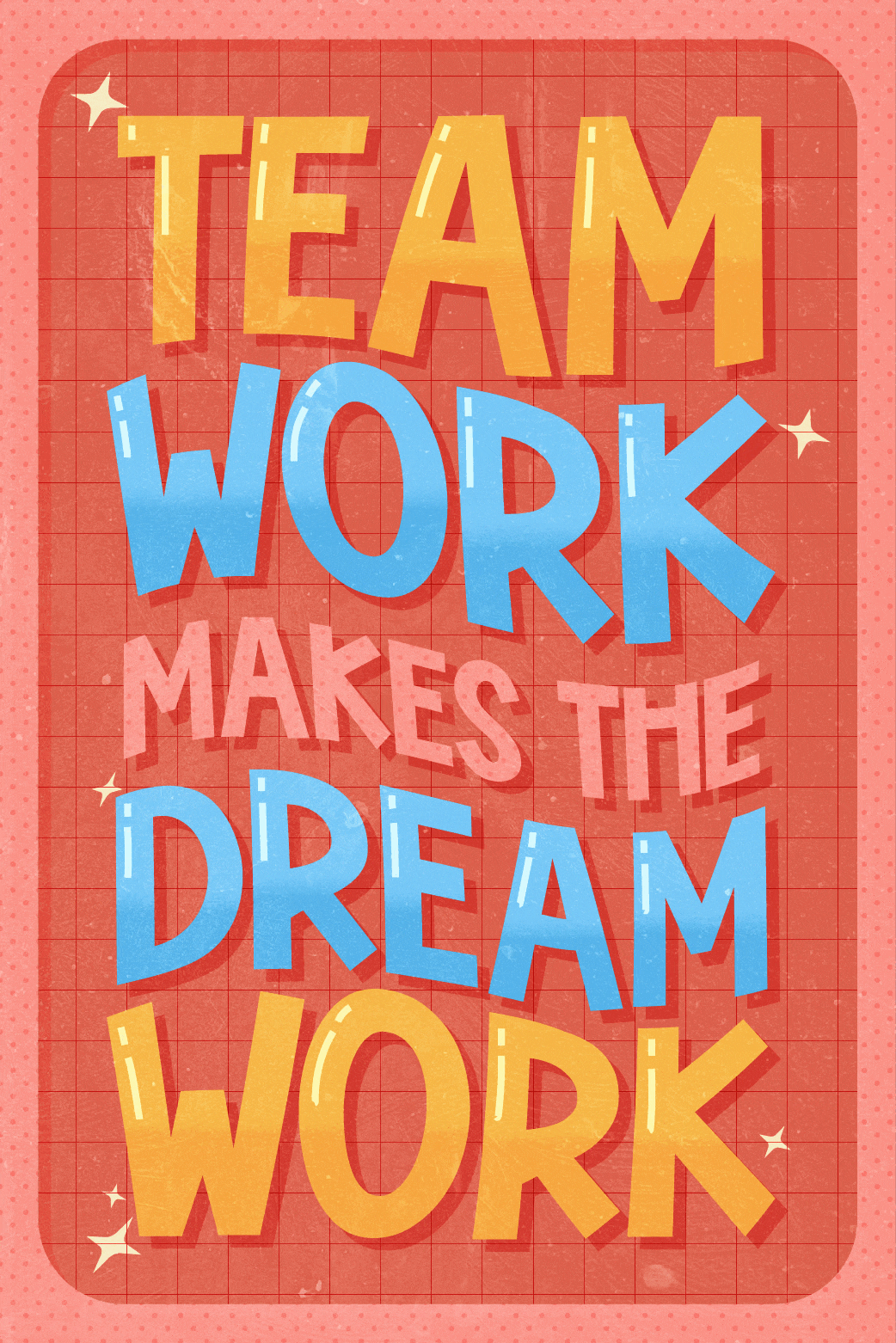 Team Work ecard