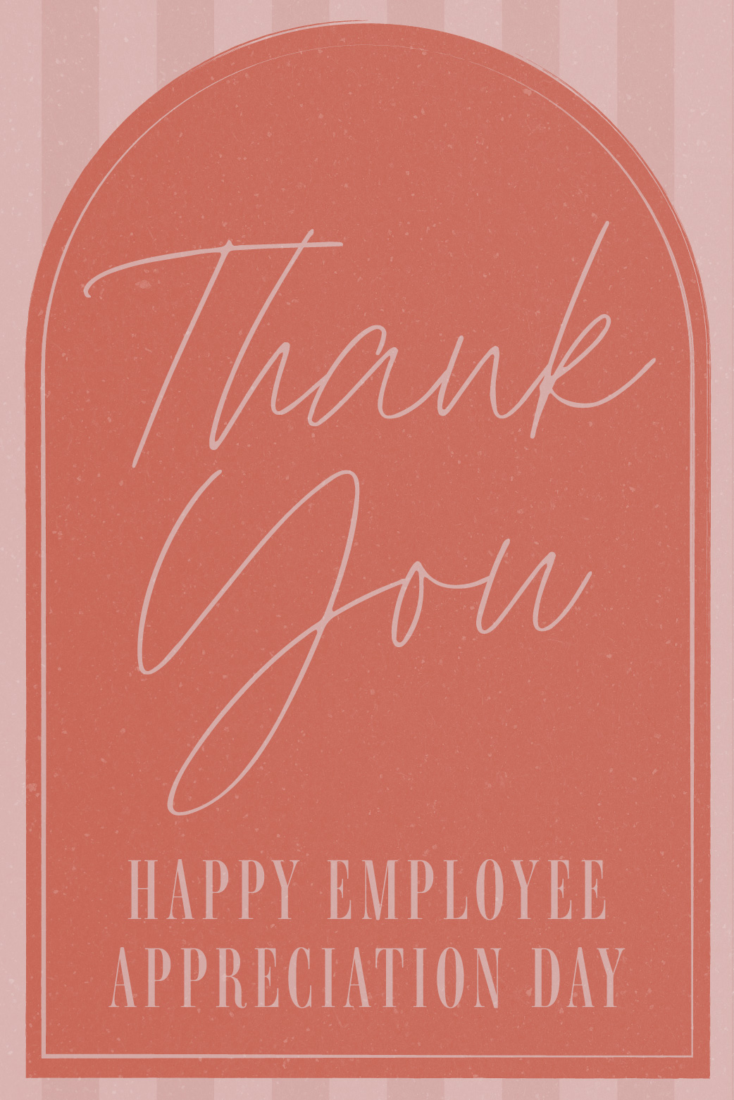 Thank You Pink Employee Appreciation Day ecard