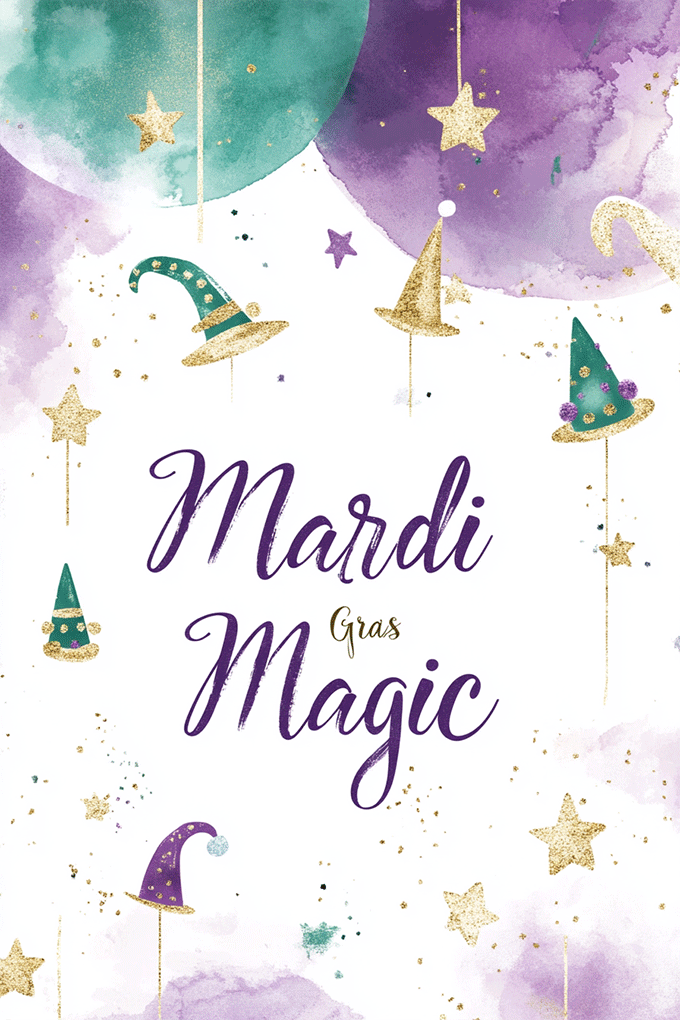 Mardi Gras Magic ecard