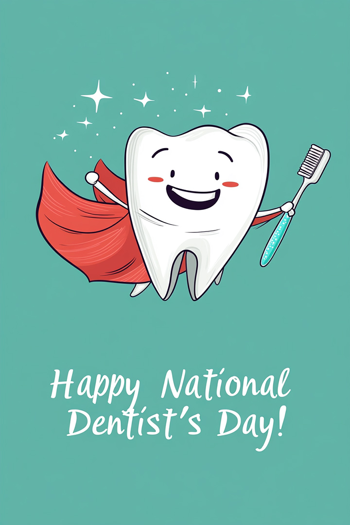 Dentist Day Tooth Man ecard