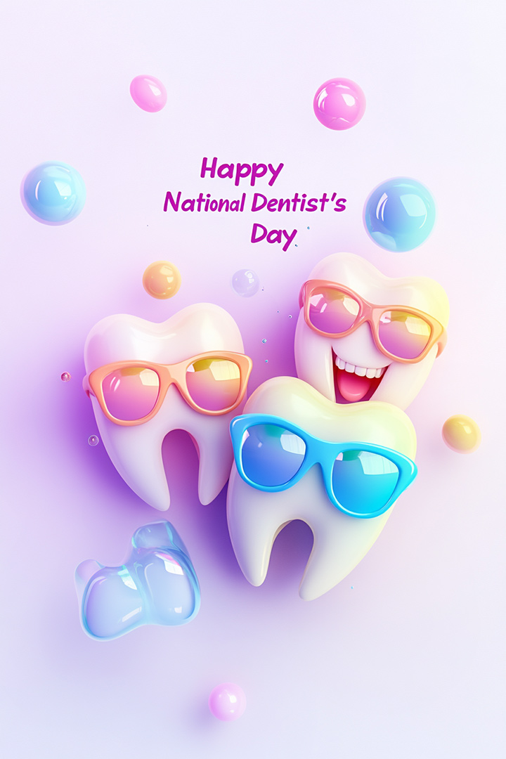 Teeth With Glasses ecard