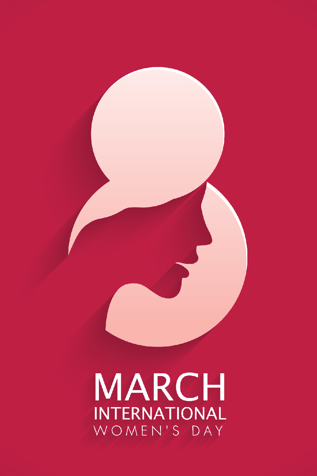 Woman Silhouette  ecard