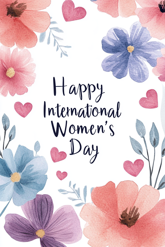 International Womens Day Business Ecards: Send a Virtual