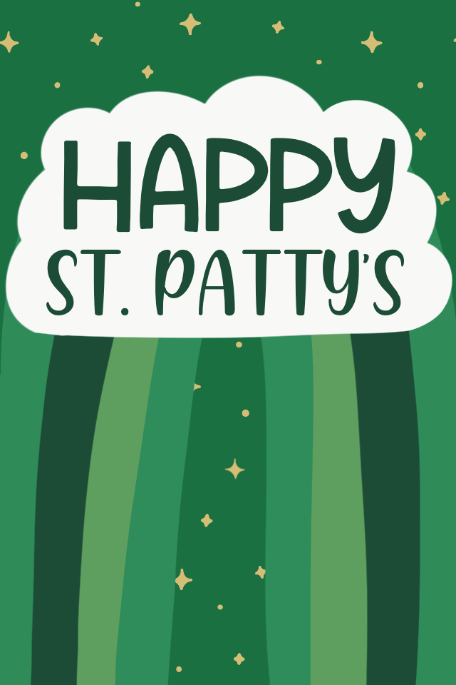 Happy St Pattys Rainbow ecard