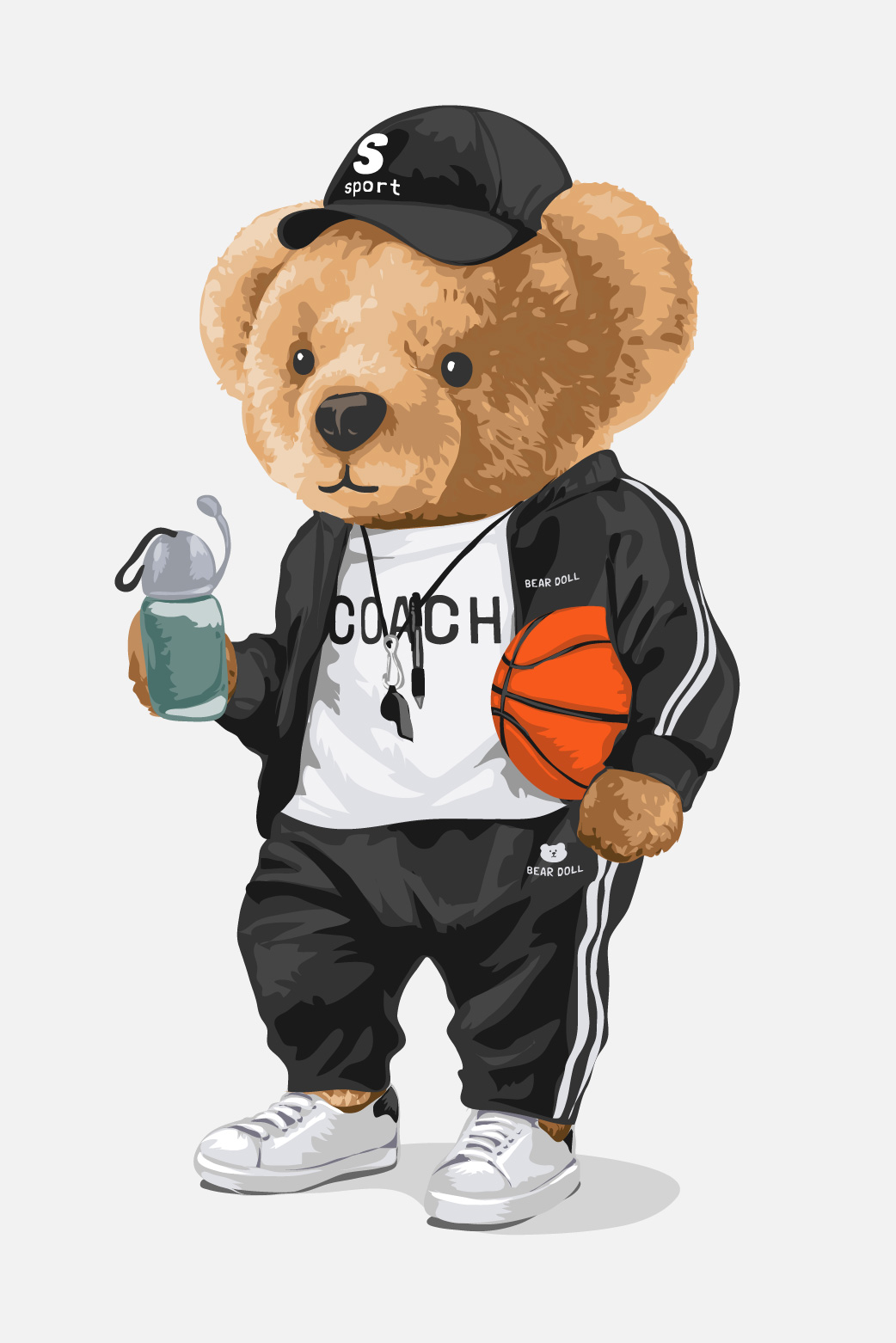 March Madness Bear ecard