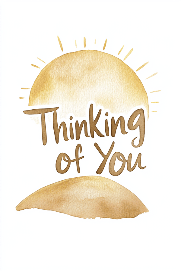 Thinking Of You Sun ecard