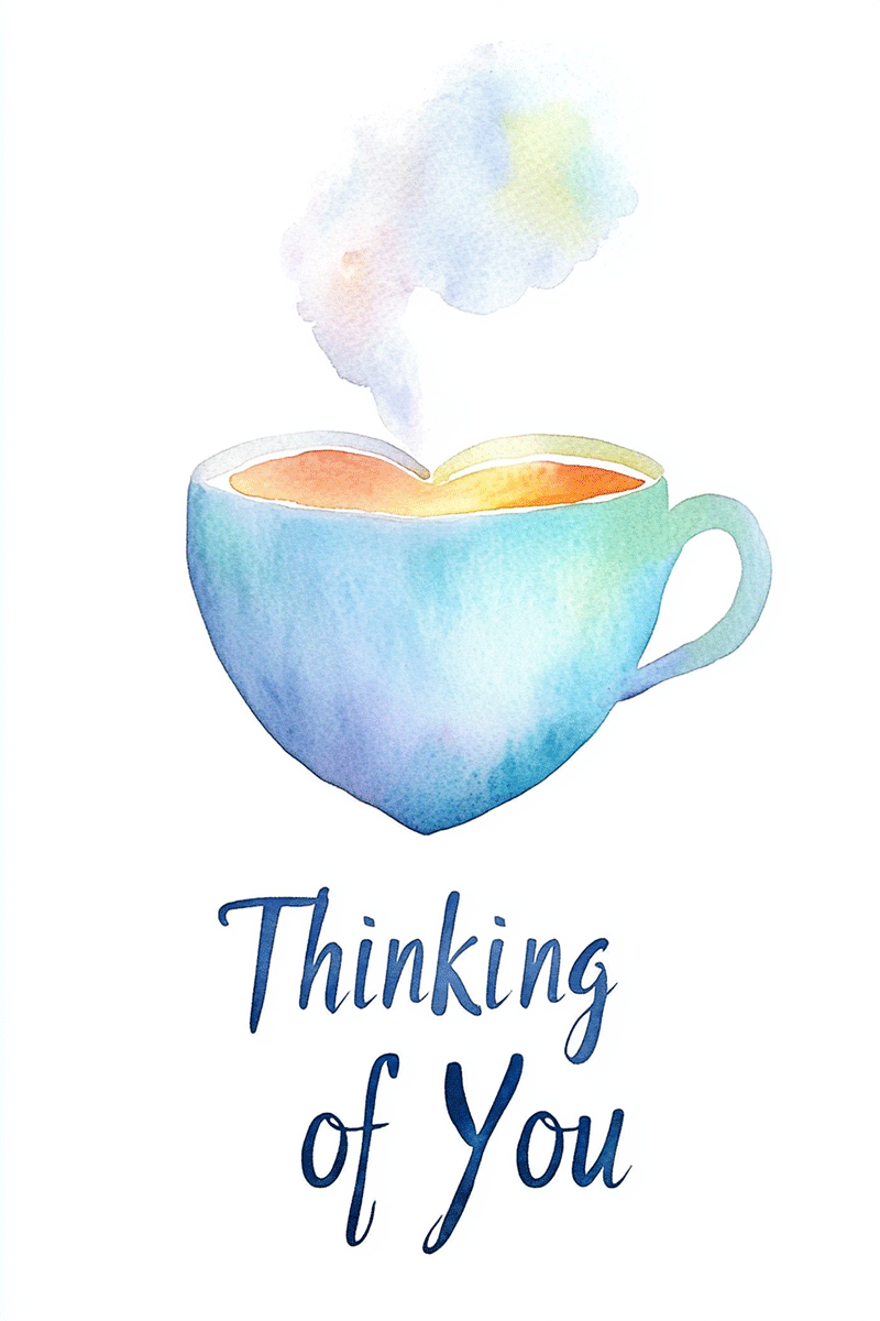 Heart Cup ecard