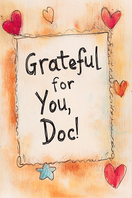 Grateful For You Doc ecard